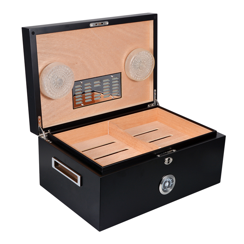 Wooden Packaging Box Cigar Storage Cedar Wood Humidor 6