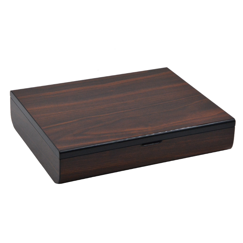 Custom Size Wood Cigar Humidor Box Empty With Cedar Veneer 12