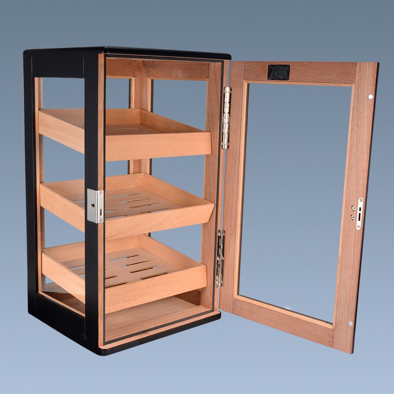  High Quality Black Wood Cabinet 4