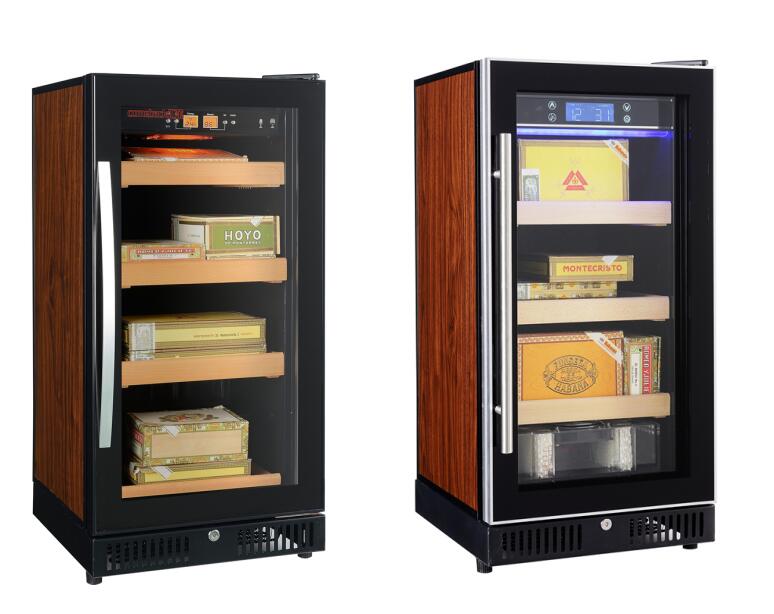  High Quality Electric wooden large cigar cabinet 5