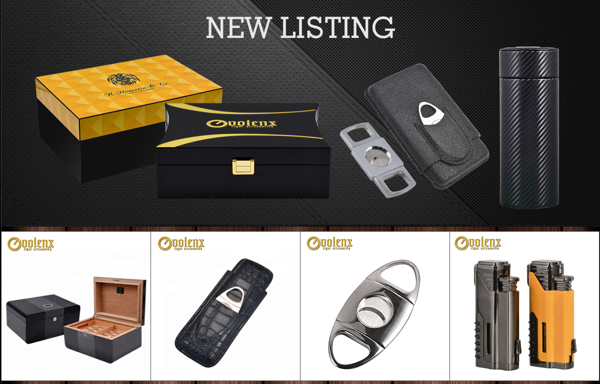 Customized Leather Cigar Case Travel Cigar Case Design 2