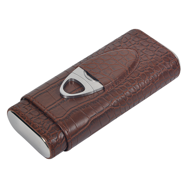 Hot seller cigar leather case factory price OEM 6