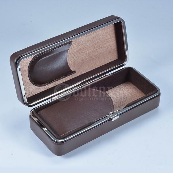  High Quality Cigar case genuine leather 26