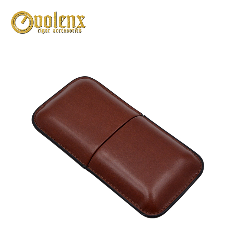  High Quality leather cigar case 2