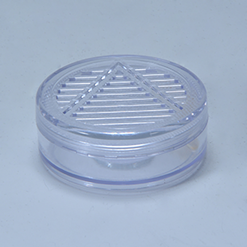 Wholesale transparent high quality round inner crystal cigar humidifier 2
