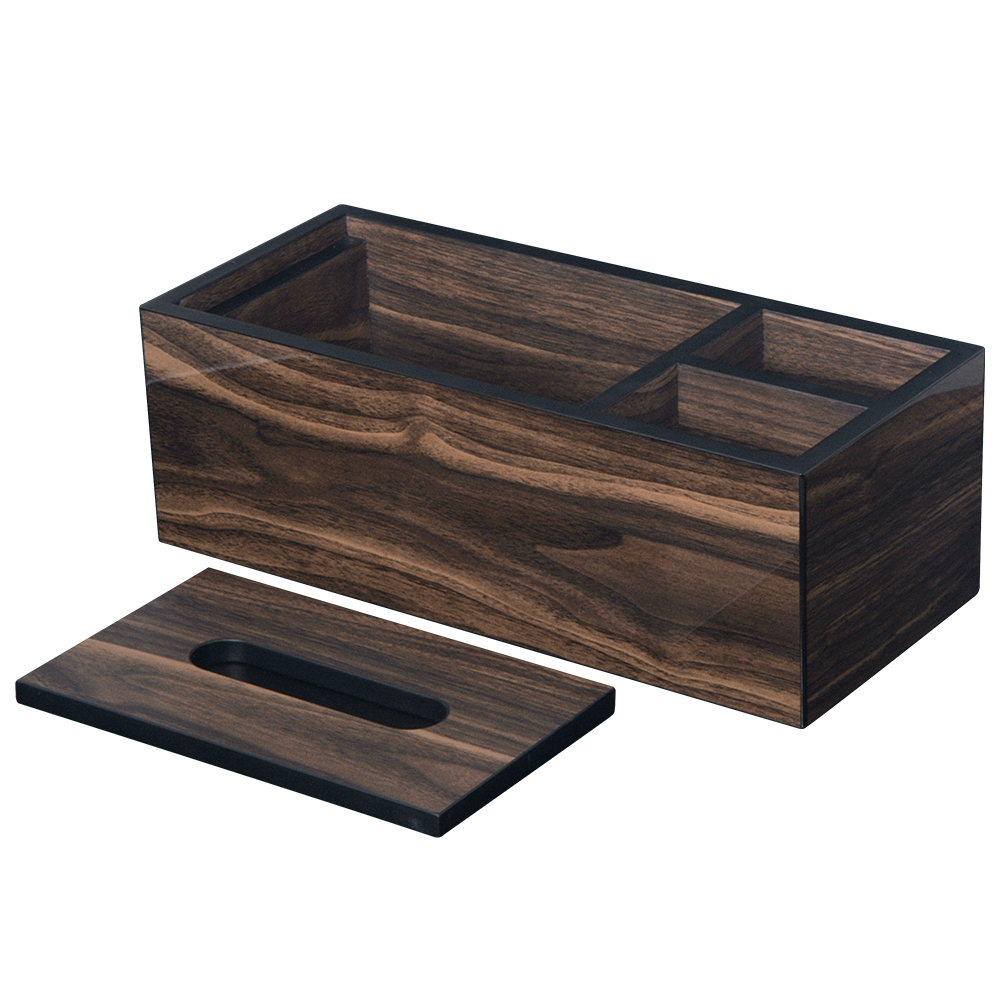 Wood Tissue  Box WLJ-0603 Details 4