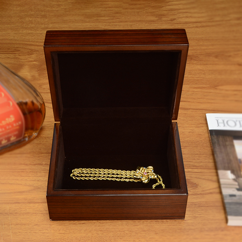 Walnut Wood Jewelry Box Multifunctional storage box