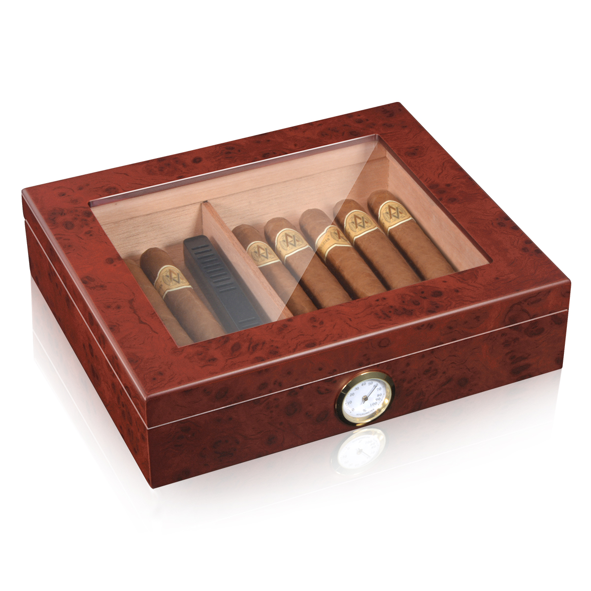 Wood Travel Cigar Humidor Box