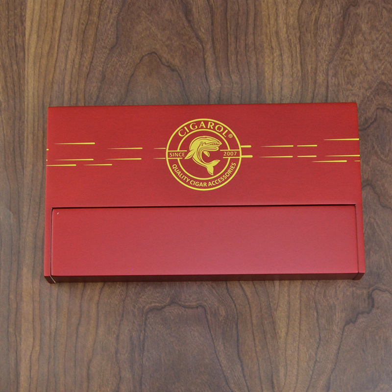 Luxury Printed Spanish Cedar Wood Cigar Humidor Gift Box
