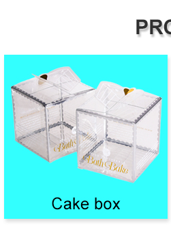 Clear Transparent PVC Frosted Boxes For Baby Care Wash Bath Product
