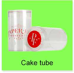 Clear Plastic Cylinder Packaging Box PVC Round Cookie Box Packaging 9