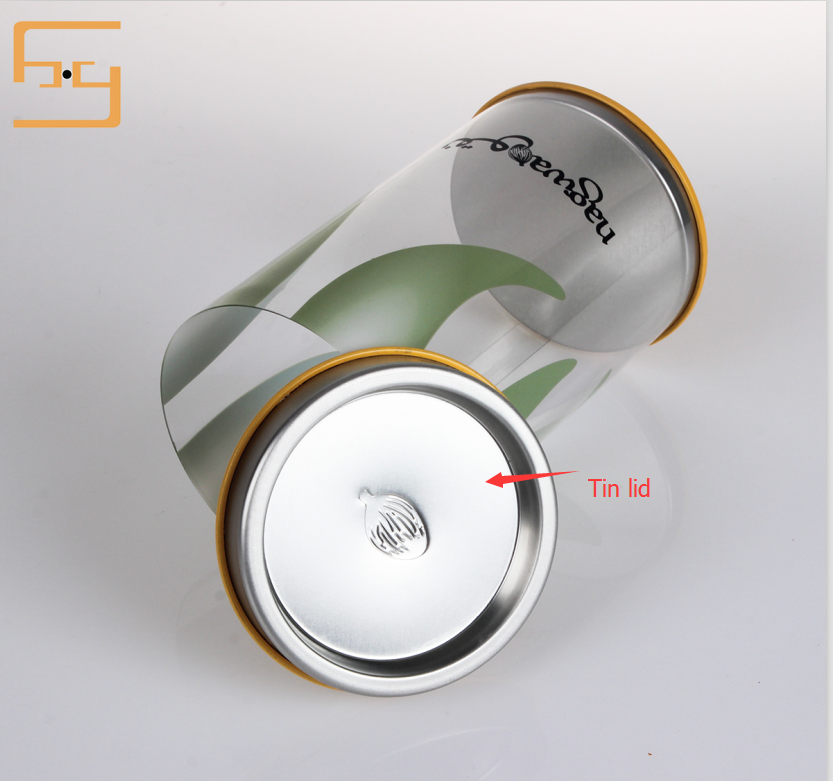 transparent plastic cylinder round box Customized Details 3
