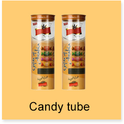 Clear Plastic PVC Tube With Disposable  Lid for Cookie Box Packaging 13
