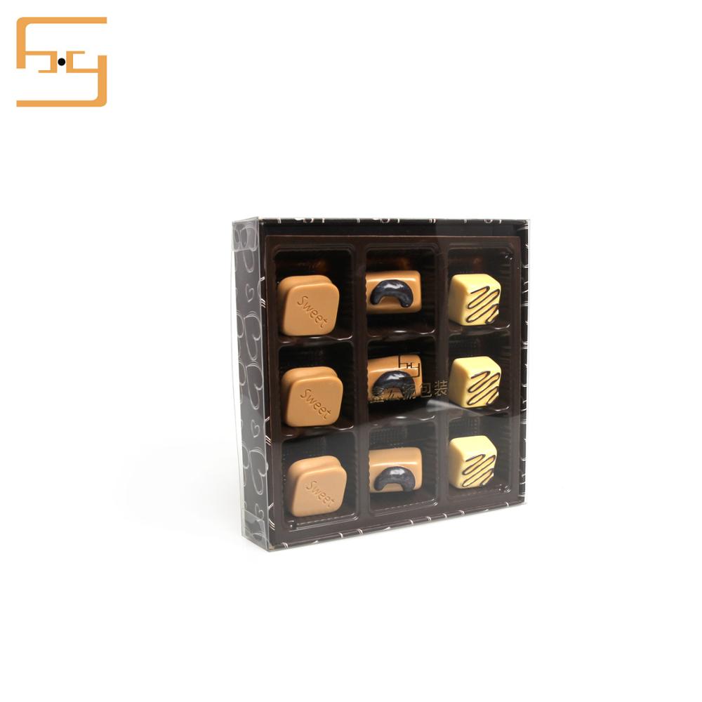 Square-plastic-Chocolate-Blisters-Packaging-And-Insert