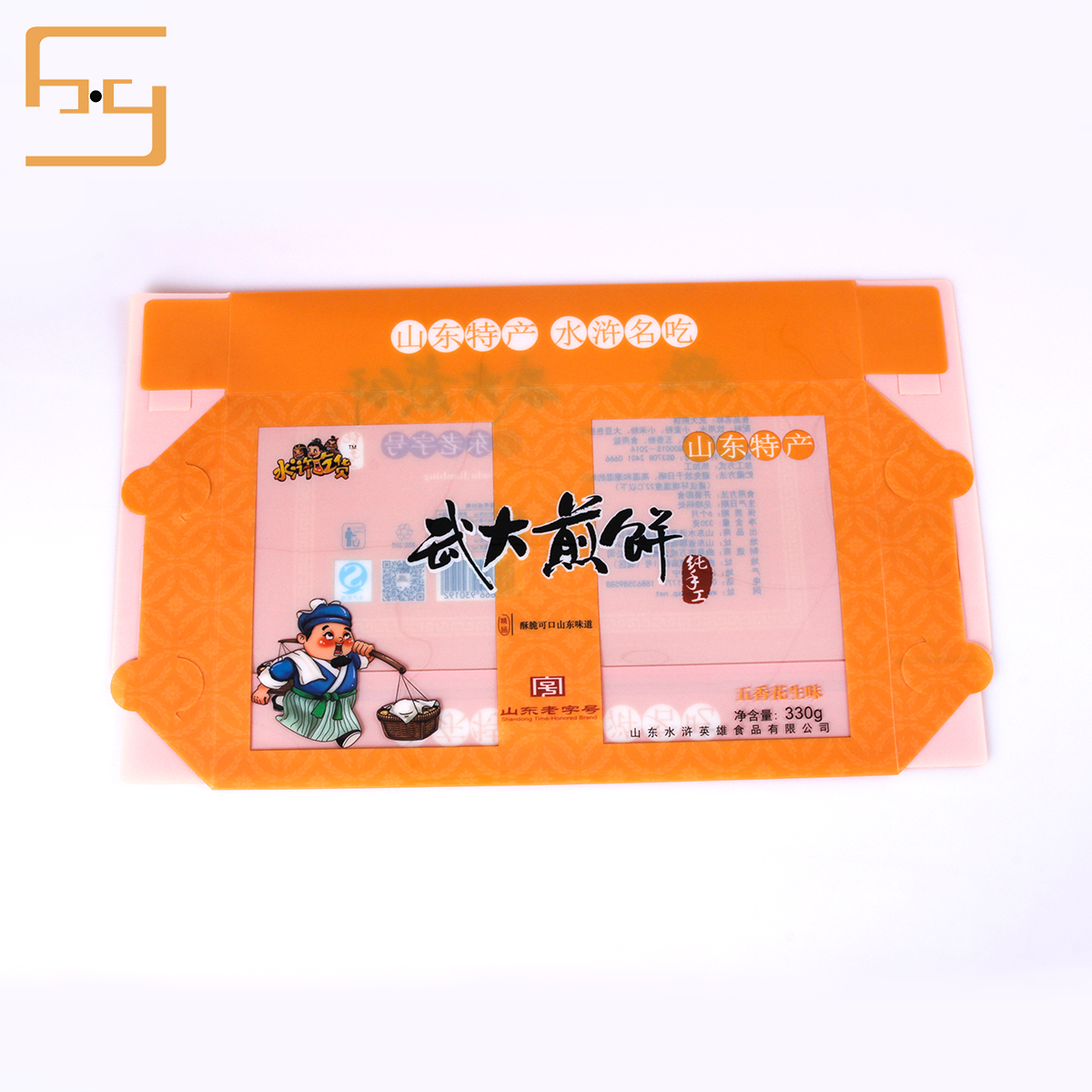 Custom Printing Transparent Plastic Cookie Packaging Box with Window 7