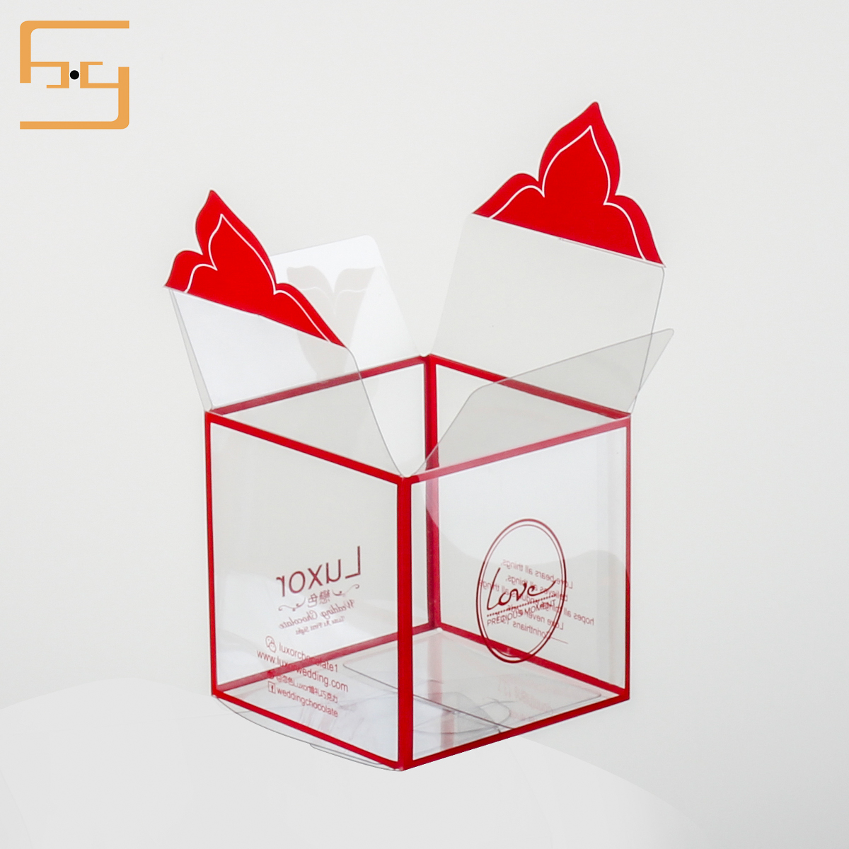 Custom Luxury Biodegradable Gift Truffles Chocolate Bar Plastic Heart Shape Chocolate Packaging Box 9