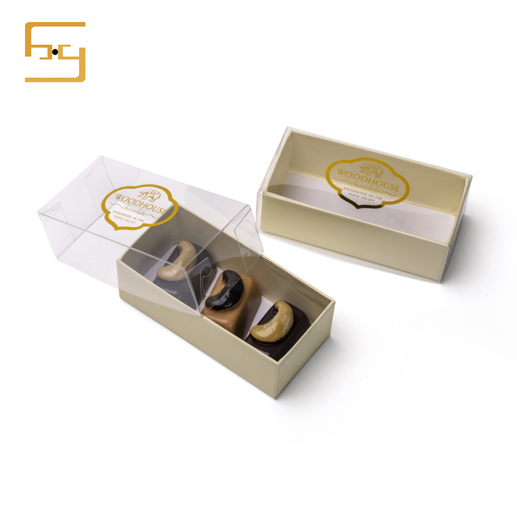 2019 Luxury Fancy Custom Handmade Chocolate Praline Bar Candy Paper Gift Chocolate Packaging Box, Chocolate Box