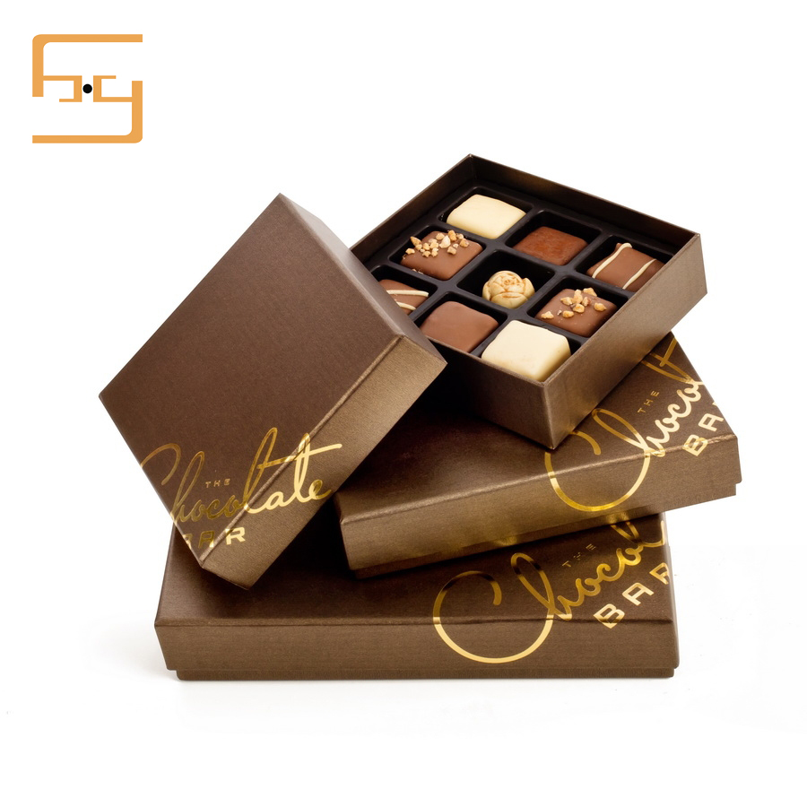 FSC New Design  300 GSM Paper Box Packaging Chocolate Gift Box Paper Box Printing