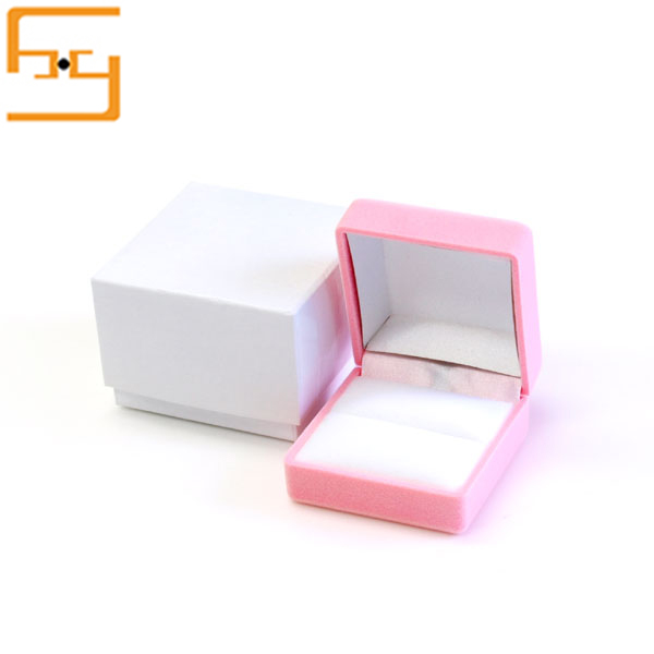 Luxury design custom logo printed jewelry packaging display boxes with logo 3