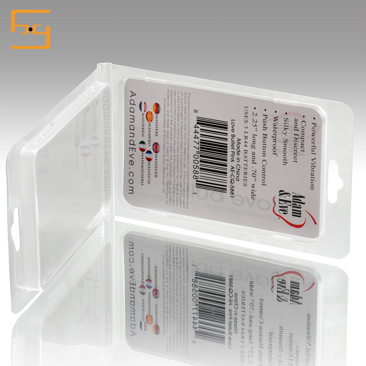 Custom Transparent Blister Packing Euro Blister Pack Clear Clamshell Plastic Blister Packaging
