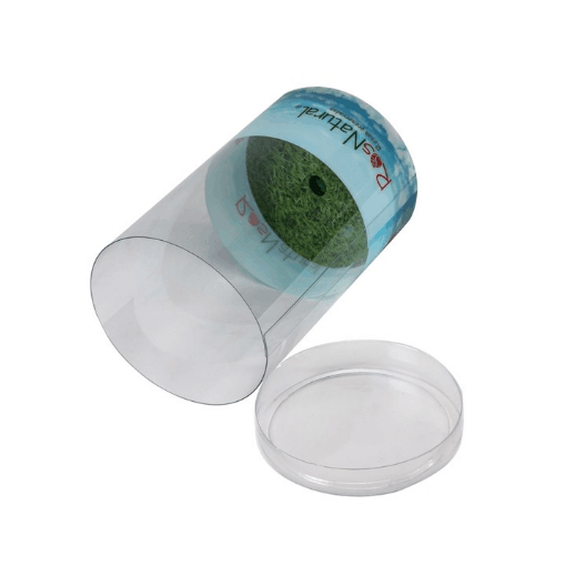 plastic round packaging box Customized Details