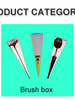Custom Size and Logo Plastic Makeup Cosmetic Brush Packaging Box 13