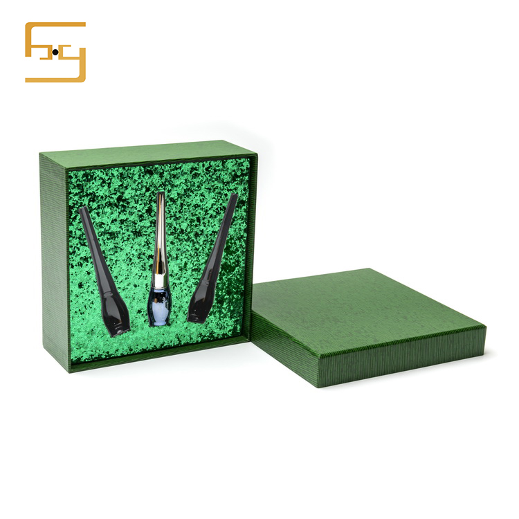 rigid cosmetic packing paper box Customized Details 3
