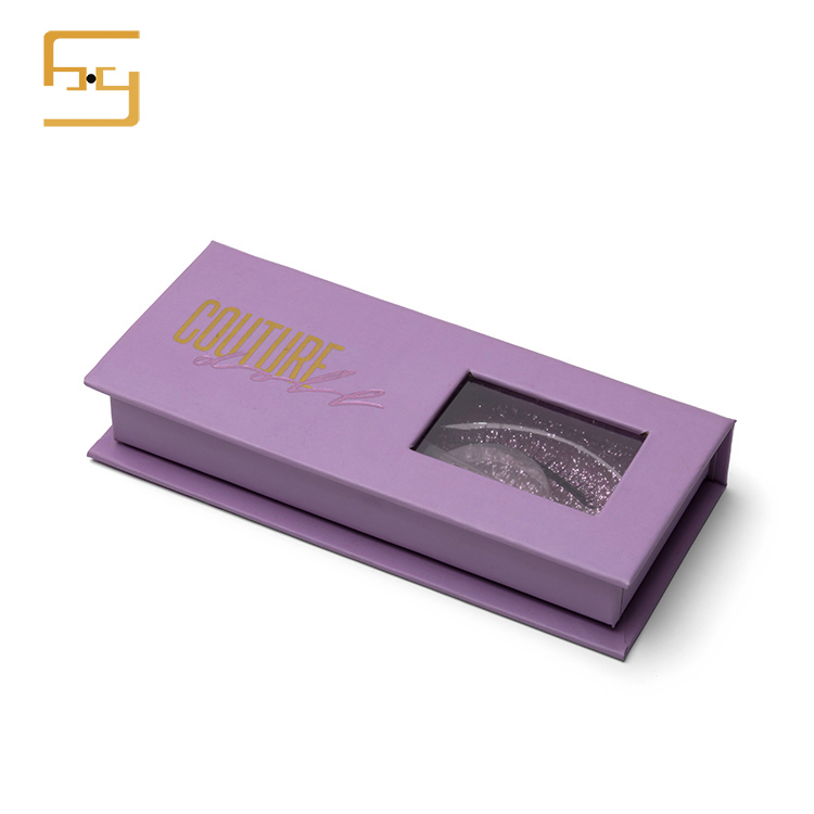Custom Magnetic Cosmetic Eyelash Packaging Private Label Box
