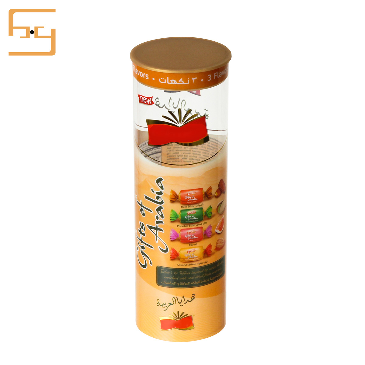 Food Grade Customized Transparent Plastic Cylinder Tube Box for Packing Candy 3