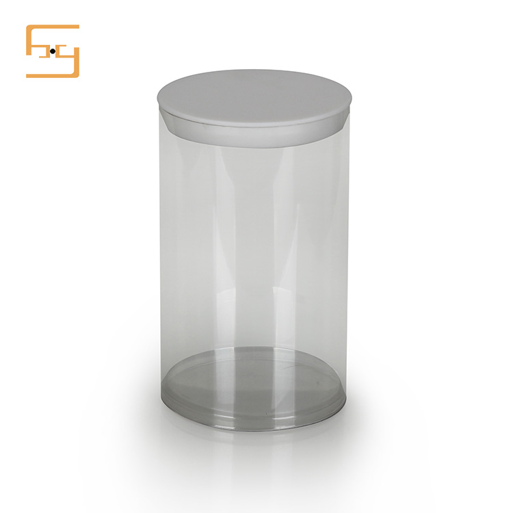 China Package Manufacturer Custom Printing Clear Plastic Large Cylinder Tube 3