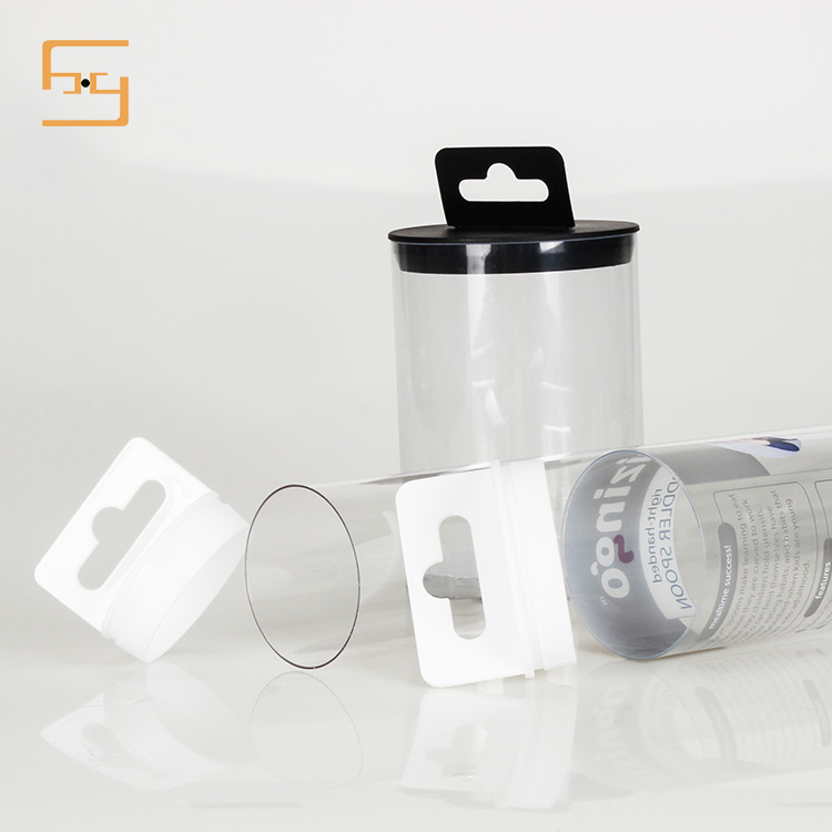  High Quality plastic cylinder with lid 3