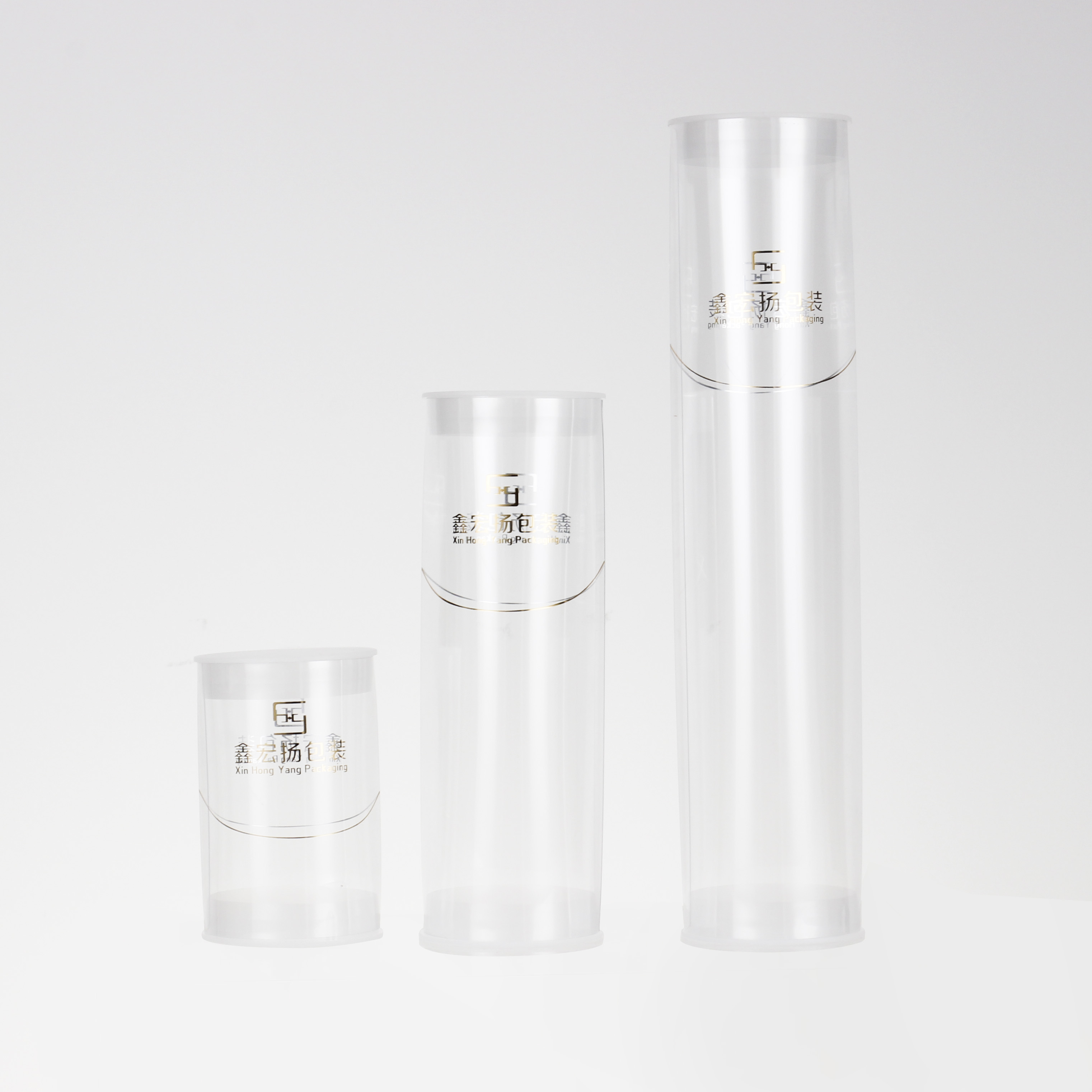 plastic tube packaging clear Customized Details 3