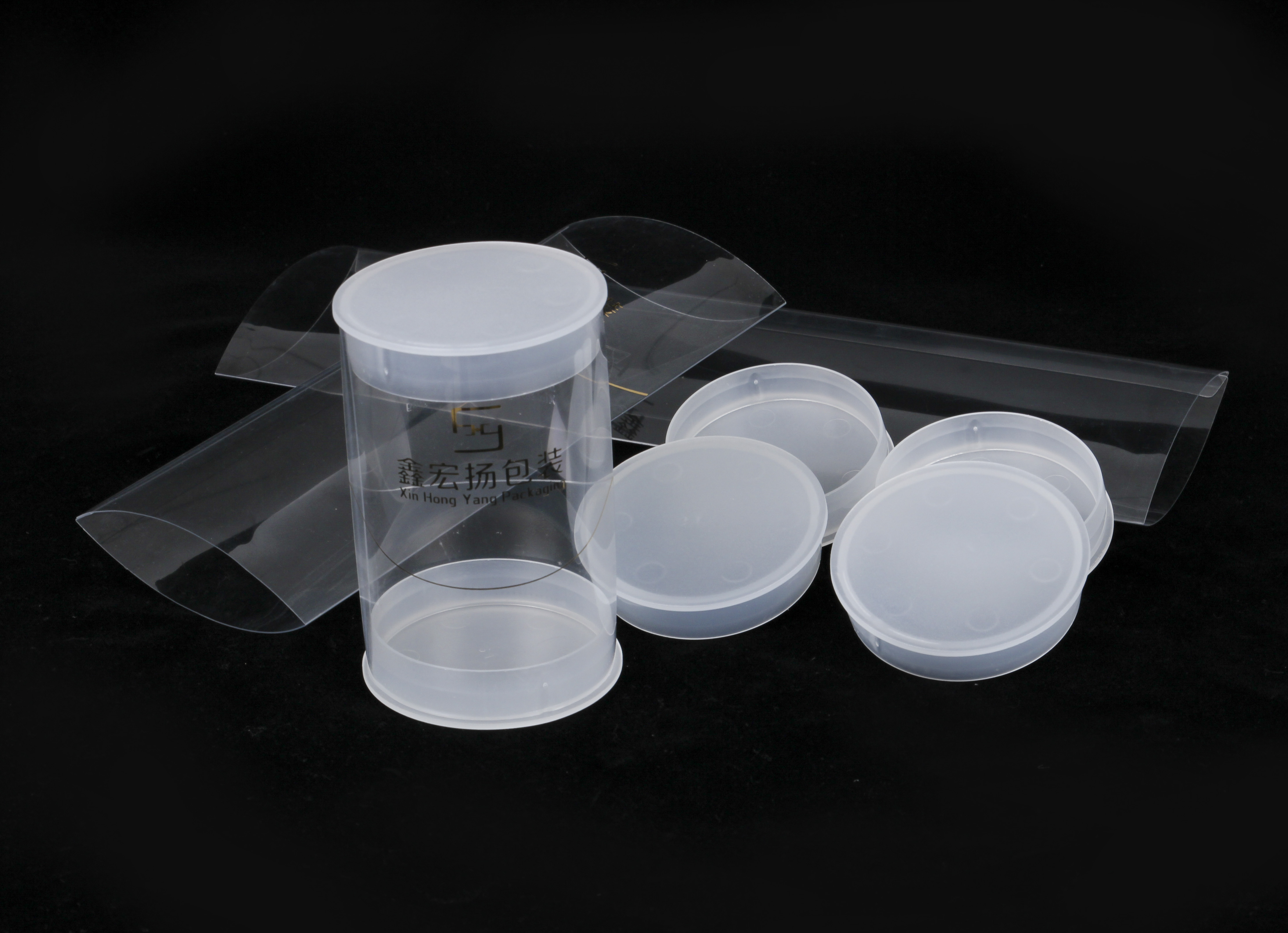 Custom Plastic Tube Packaging Clear/Printed PVC Tube for Hair Extension Packaging/Clear Plastic Cylinder Tube Gift Box Packing 7