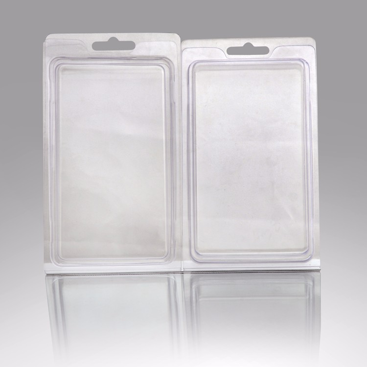 Clean Non-toxic Custom clear wholesale PVC blister pack for USB cable 3