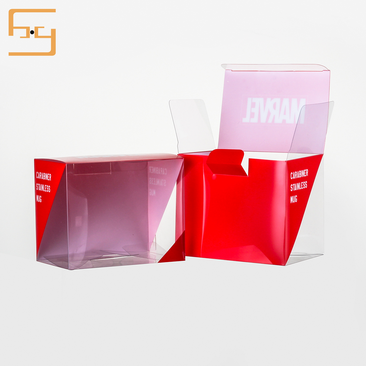 Plastic box for mugs Customized Details