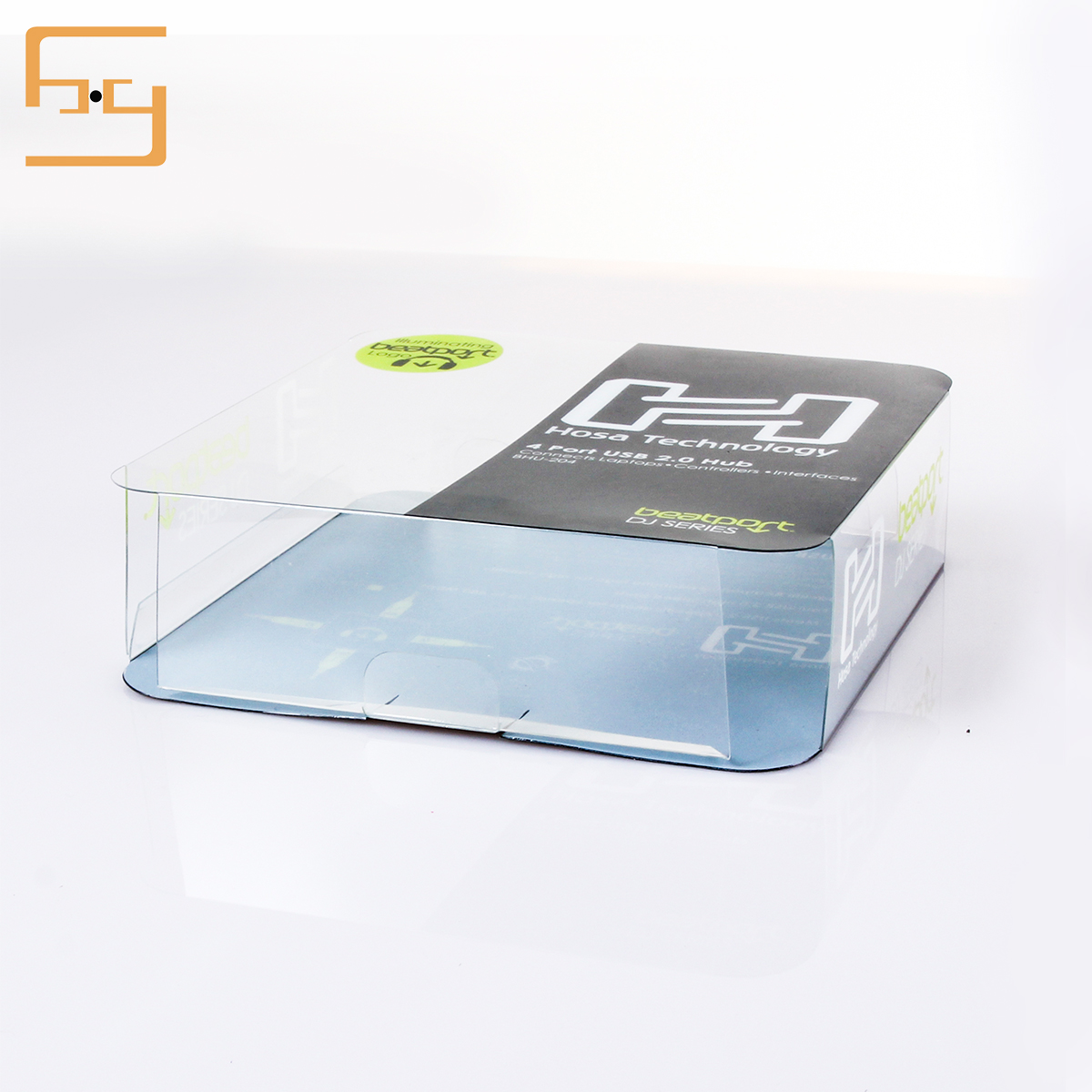 Pencil Folding Clear Plastic PVC Box Packaging 3