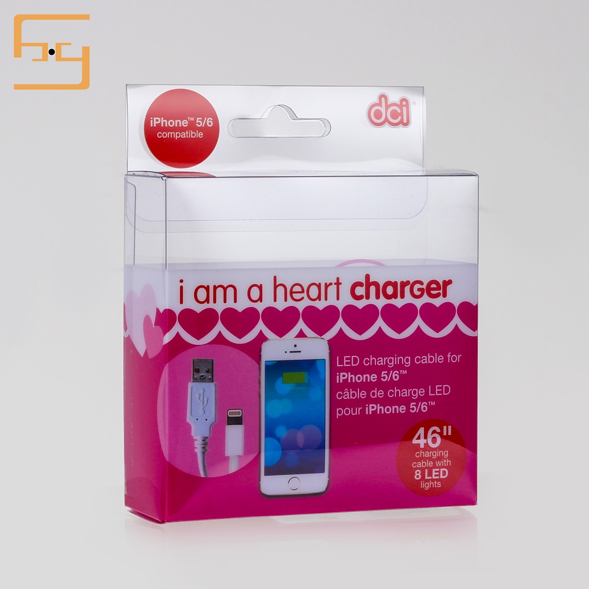  High Quality plastic packaging box for cell phone accessories