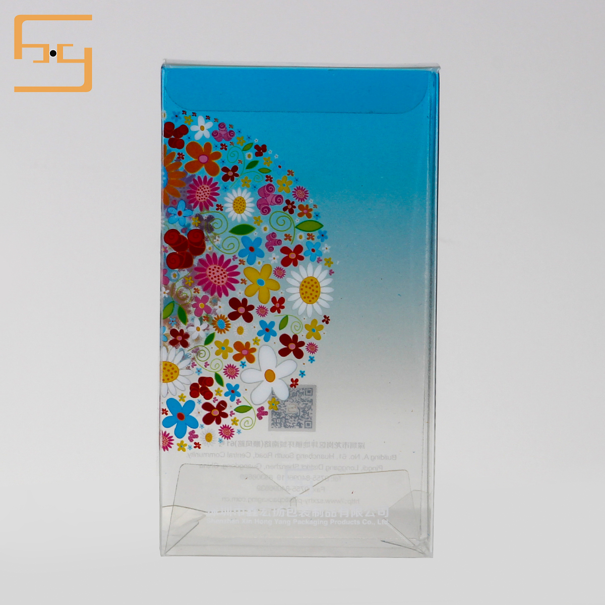 Full Color design printed Custom Clear PVC Plastic Packaging Boxes for headset Cell Phone Accessories 5