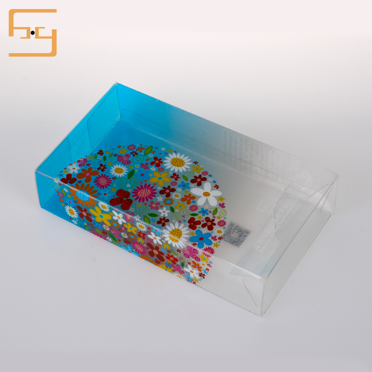 Full Color design printed Custom Clear PVC Plastic Packaging Boxes for headset Cell Phone Accessories 7