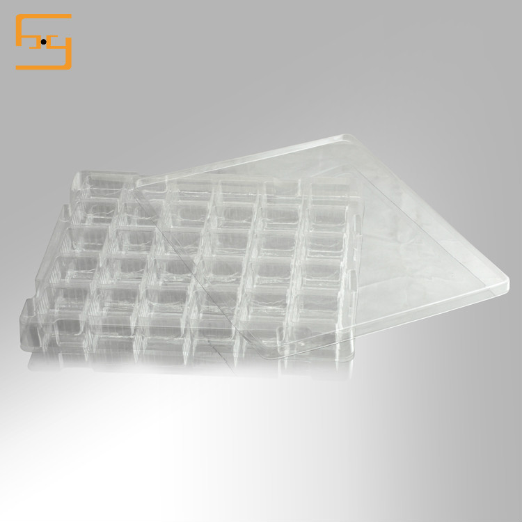 plastic medical blister packaging tray customized Details
