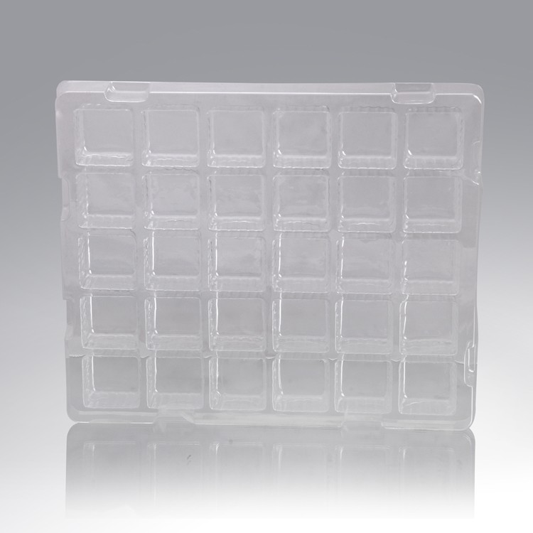 plastic tray for biscuit/disposable plastic cookie tray/disposable cookie tray