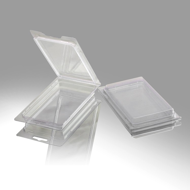 Custom three clamshell blister/three fold stand up clamshell blister 9