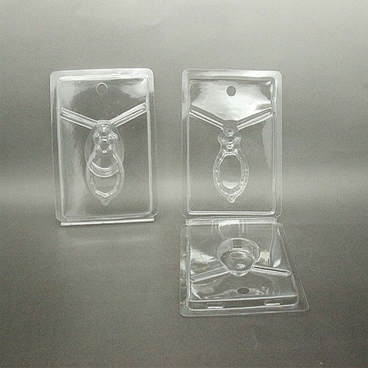 Custom three clamshell blister/three fold stand up clamshell blister 7