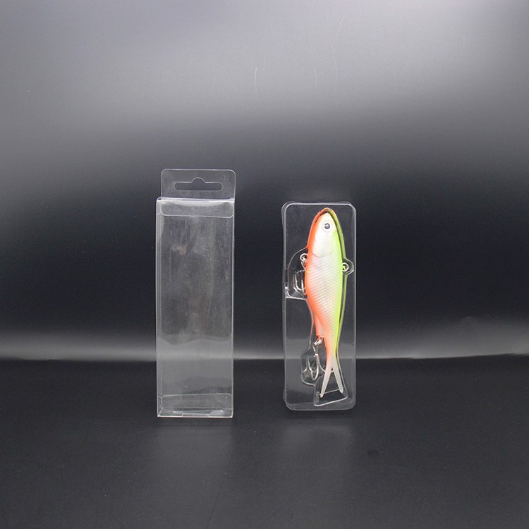 Custom clear plastic fishing lure packaging and display box 3