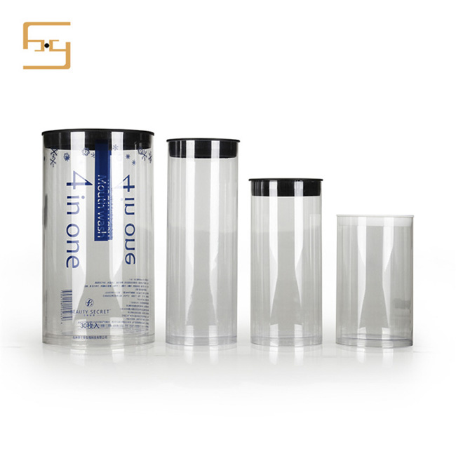 Customized Different Size Transparent Clear Plastic Cylinder Tube for Packaging 9