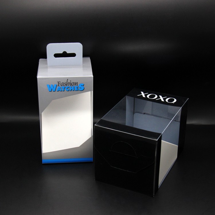 Custom watch plastic box/plastic folding box packing for watch 7