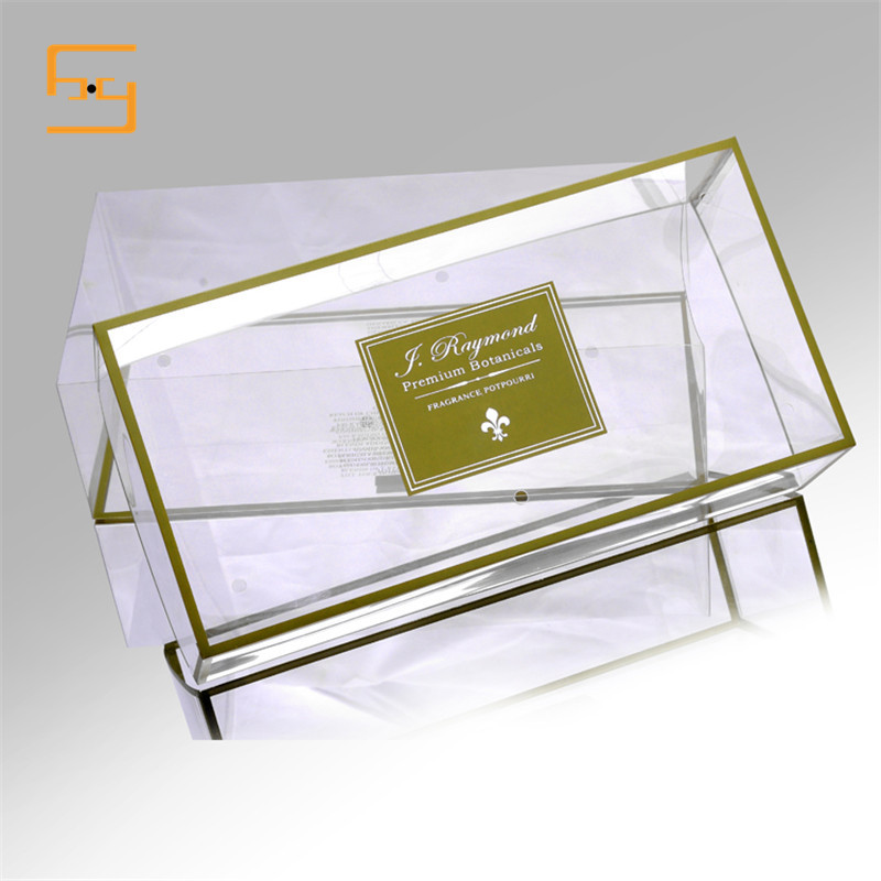 High quality wholesale Clear packaging with handle PET PLA RPET DPET plastic box 3