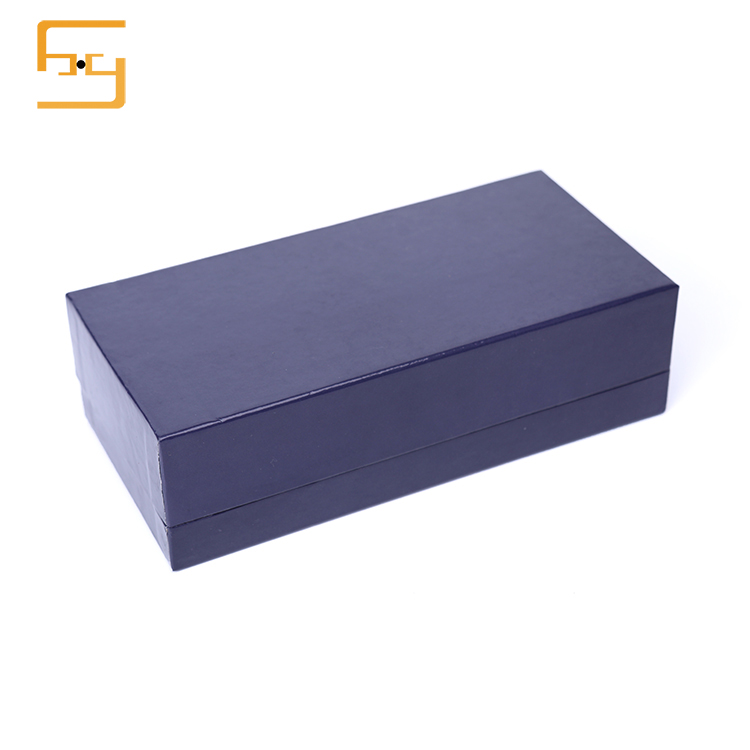 Custom Logo Recycled Cardboard Packaging Blue Paper Gift Boxes 5