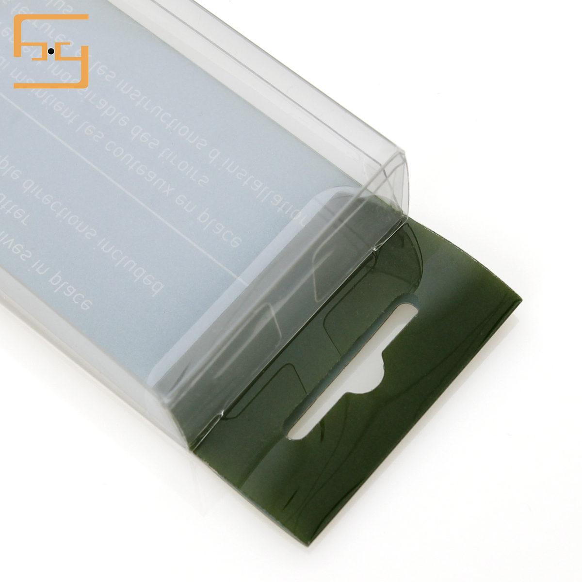 Custom High quality Clear collapsible PVC Plastic packaging Box 5