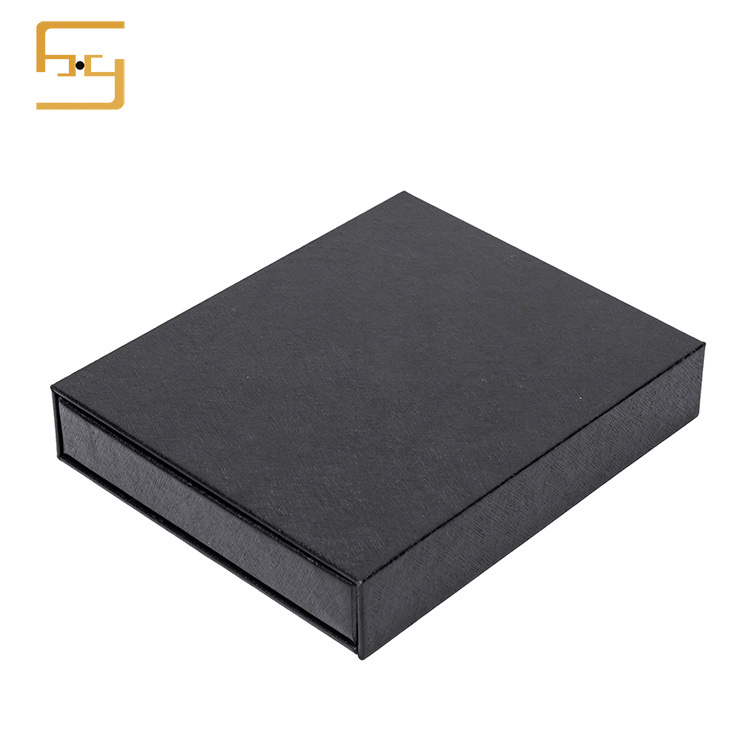 Amazon Magnetic Boxes Cardboard Packaging Magnetic Gift Box Magnetic Logo Box Black